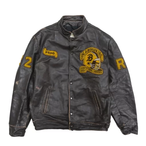 Vintage-Boylen-Bullets-Football-Leather-Varsity-Jacket