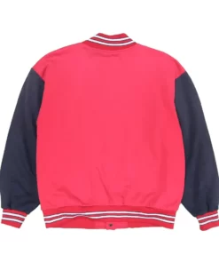 Vintage Coca Cola Baseball Red Varsity Jacket.
