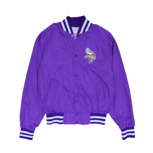 Vintage-Minnesota-Vikings-Varsity-Light-Jacket