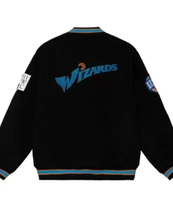 Washington Wizards Black Varsity Jacket