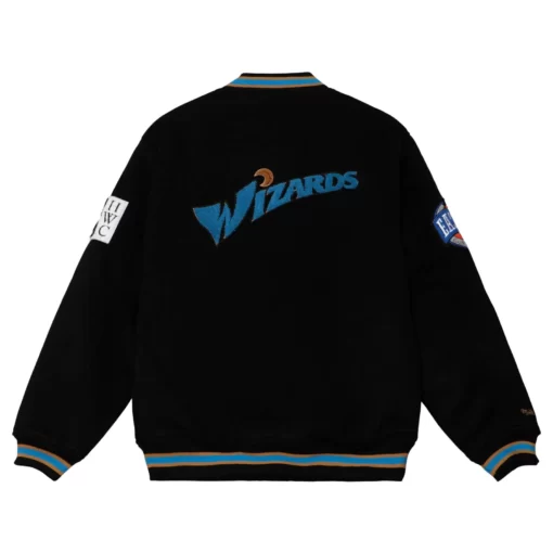 Washington Wizards Black Varsity Jacket