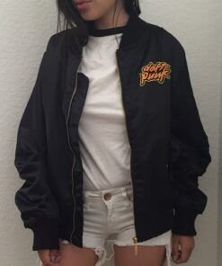 daft punk black bomber jacket