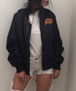 daft punk satin bomber jacket