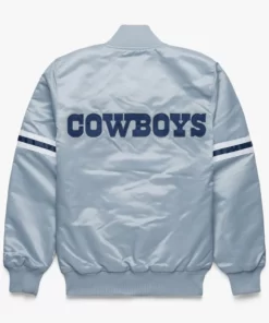 dallas-cowboys-gray-satin-jacket