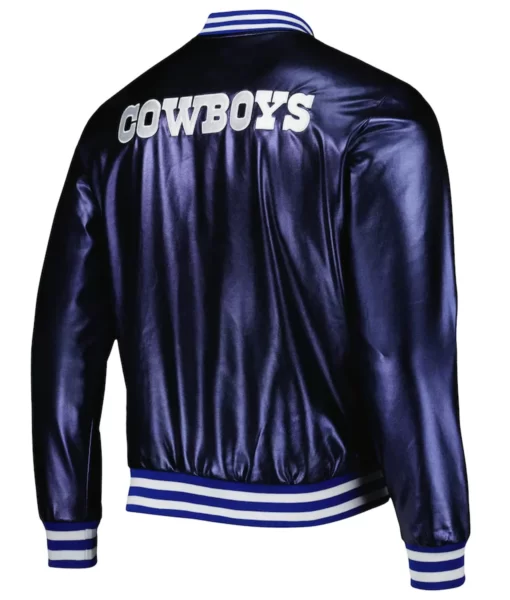 dallas-cowboys-metallic-navy-jacket