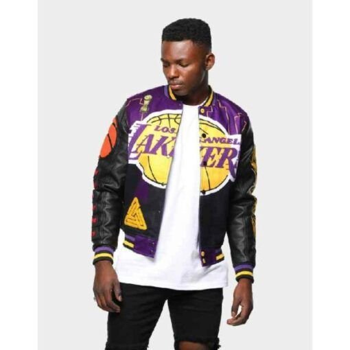 mens-black-pyramid-logo-varsity-los-angeles-lakers-jacket_-600x600