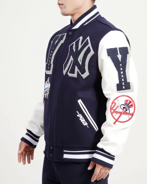 new york yankees mash up jacket