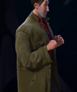 spider man into the spider-verse jake johnson green coat