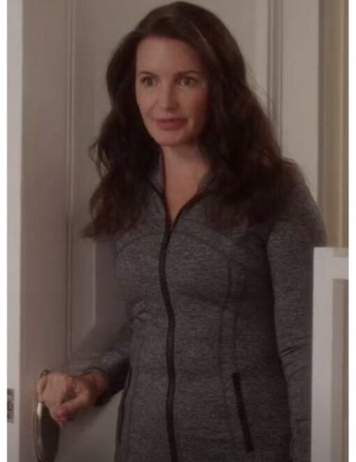 And-Just-Like-That-S02-Kristin-Davis-Grey-Zip-Up-Jacket-539x700