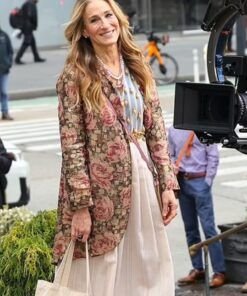 And Just Like That S02 Sarah Jessica Parker Floral Blazer.