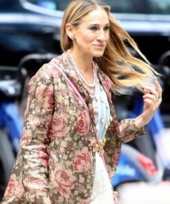 And Just Like That S02 Sarah Jessica Parker Floral Blazer