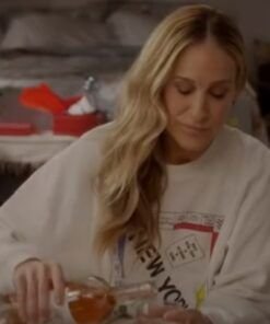 And Just Like That S02 Sarah Jessica Parker Monopoly Sweatshirt.