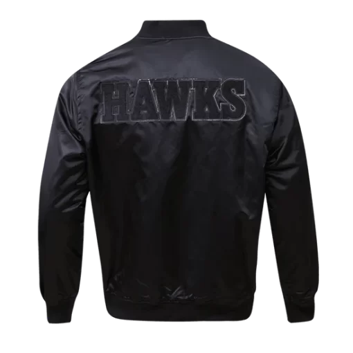 Atlanta-Hawks-Triple-Black-Satin-Jacket-3