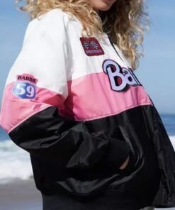 Barbie Racer Motorcycle Satin Jacket.