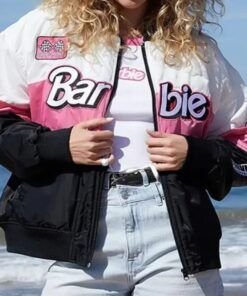 Barbie Racer Motorcycle Satin Jacket