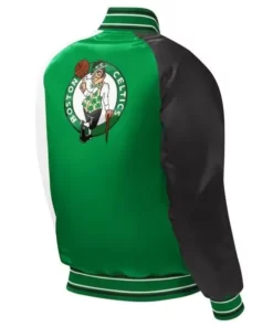 Boston Celtics Green and Black Jacket 2023