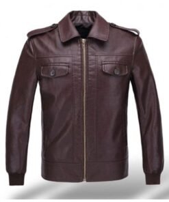 Chris Evans Captain America Avengers Brown Jacket 2023