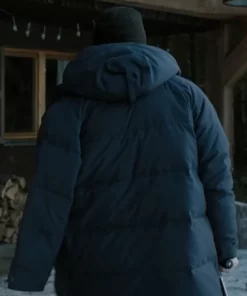 Chris Hemsworth Black Puffer Jacket 2023