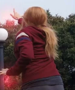 Elizabeth-Olsen-WandaVision-Hoodie-Wanda-Maximoff-Red-Hoodie