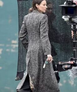 Fool Me Once 2023 Michelle Keegan Grey Trench Coat