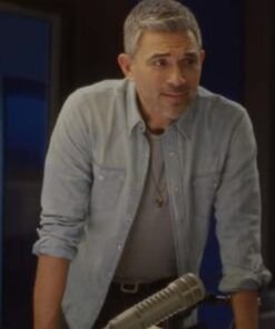 Franklyn Series And Just Like That S02 Ivan Hernandez Denim Shirt Jacket