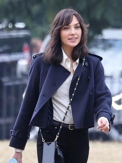 Gal Gadot Heart of Stone Crop Coat