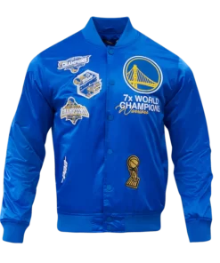 Golden State Warriors Championship Satin Jacket