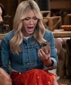 How I Met Your Father Hilary Duff Crop Denim Jacket