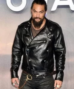 Jason Momoa Aquaman and the Lost Kingdom Leather Jacket