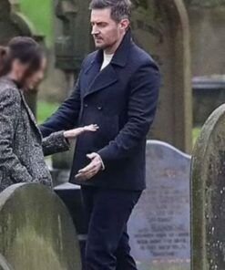 Joe Stern Tv Series Fool Me Once S01 Richard Armitage Blue Peacoat.