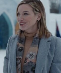 Katie Cassidy A Royal Christmas Coat