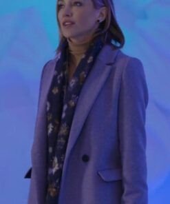 Katie Cassidy A Royal Christmas Crush 2023 Coat