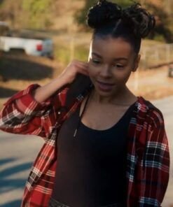 Keyshia Cole This Is My Story Lindsey Blackwell Plaid Hoodie