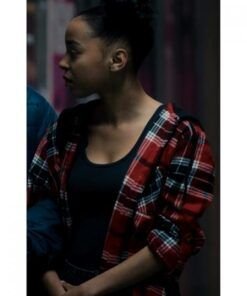 Keyshia Cole This Is My Story Lindsey Blackwell Plaid Hoodie.