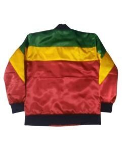 Kingsley Ben-Adir Bob Marley One Love Satin Jacket 2023