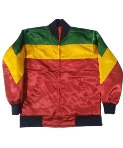 Kingsley Ben-Adir Bob Marley One Love Satin Jacket