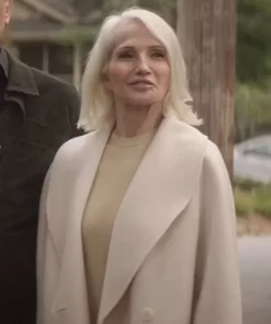 Lilly McDermott The Out-Laws Beige Coat 2023