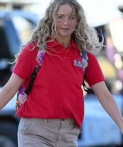 Maddie Barker No Hard Feelings Jennifer Lawrence Polo Shirt