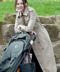 Maya Stern Tv Series Fool Me Once S01 Michelle Keegan Trench Coat.