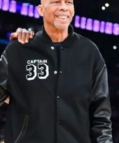 NBA Kareem Abdul-Jabbar Captain 33 Jacket