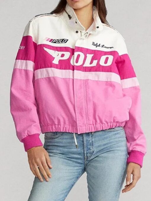 Pink-Racer-Polo-Jacket