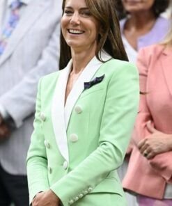 Princess-Kate-Wimbledon-2023-Mint-Green-Double-Breasted-Blazer-539x700