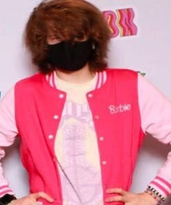 Ranboo Pink Barbie 2023 Varsity Jacket