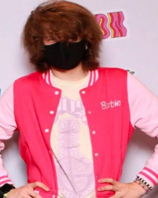 Ranboo Pink Barbie 2023 Varsity Jacket