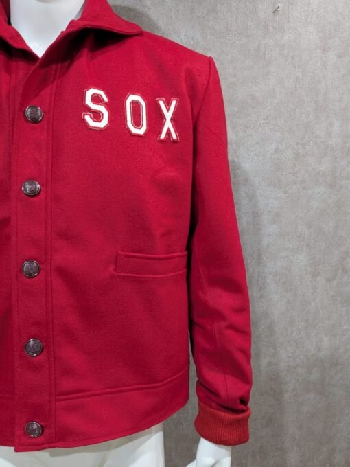 Retro Red Sox baseball sweater