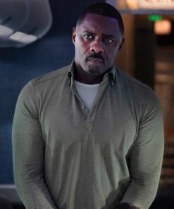 Sam Nelson Tv Series Hijack 2023 Idris Elba Polo Shirt.