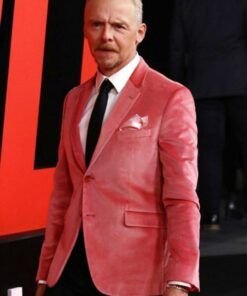 Simon-Pegg-Mission-Impossible-Dead-Reckoning-2023-Premiere-Pink-Velvet-Blazer-539x700