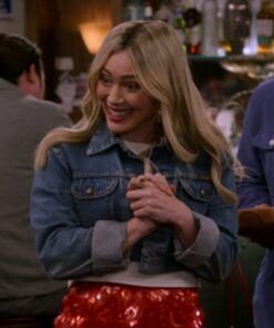 Sophie’s-How-I-Met-Your-Father-Hilary-Duff-2023-Crop-Denim-Jacket-539x700