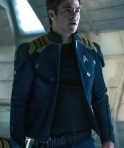 Star Trek Beyond Chris Pine Blue Costume Jacket 2023