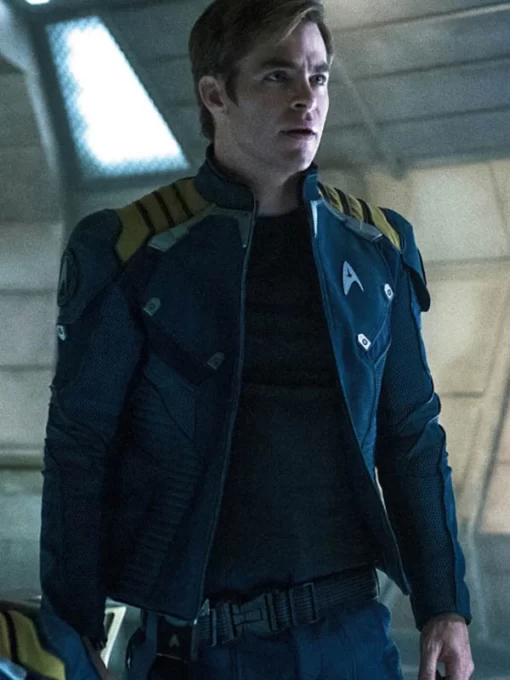 Star Trek Beyond Chris Pine Blue Costume Jacket 2023